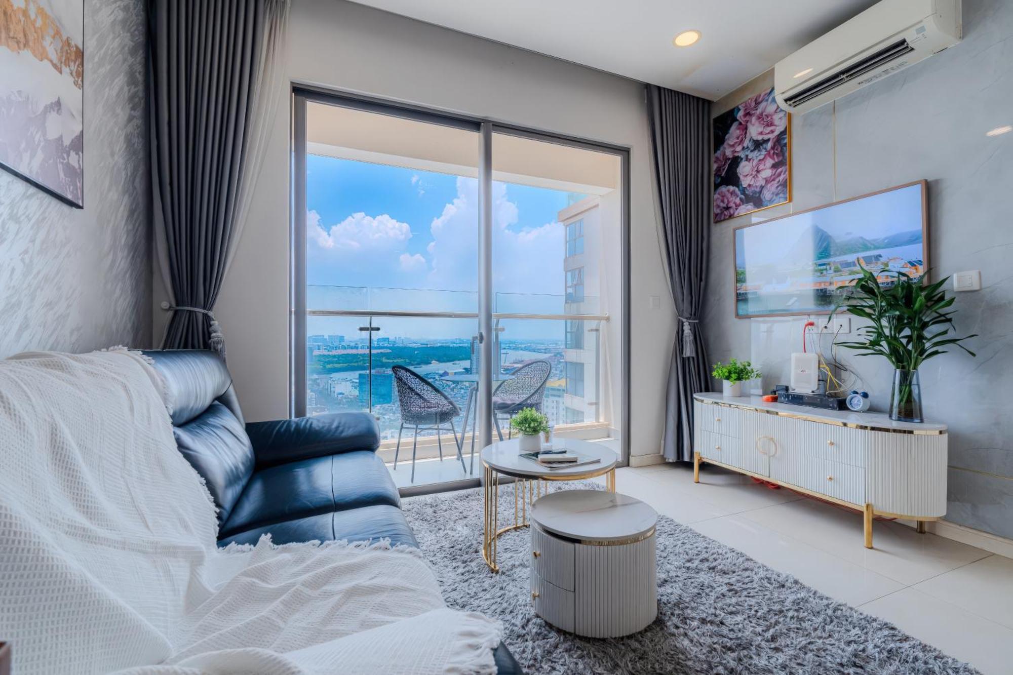 Căn hộ Brilliant View Millennium - Sky Pool & Gym & Netflix *